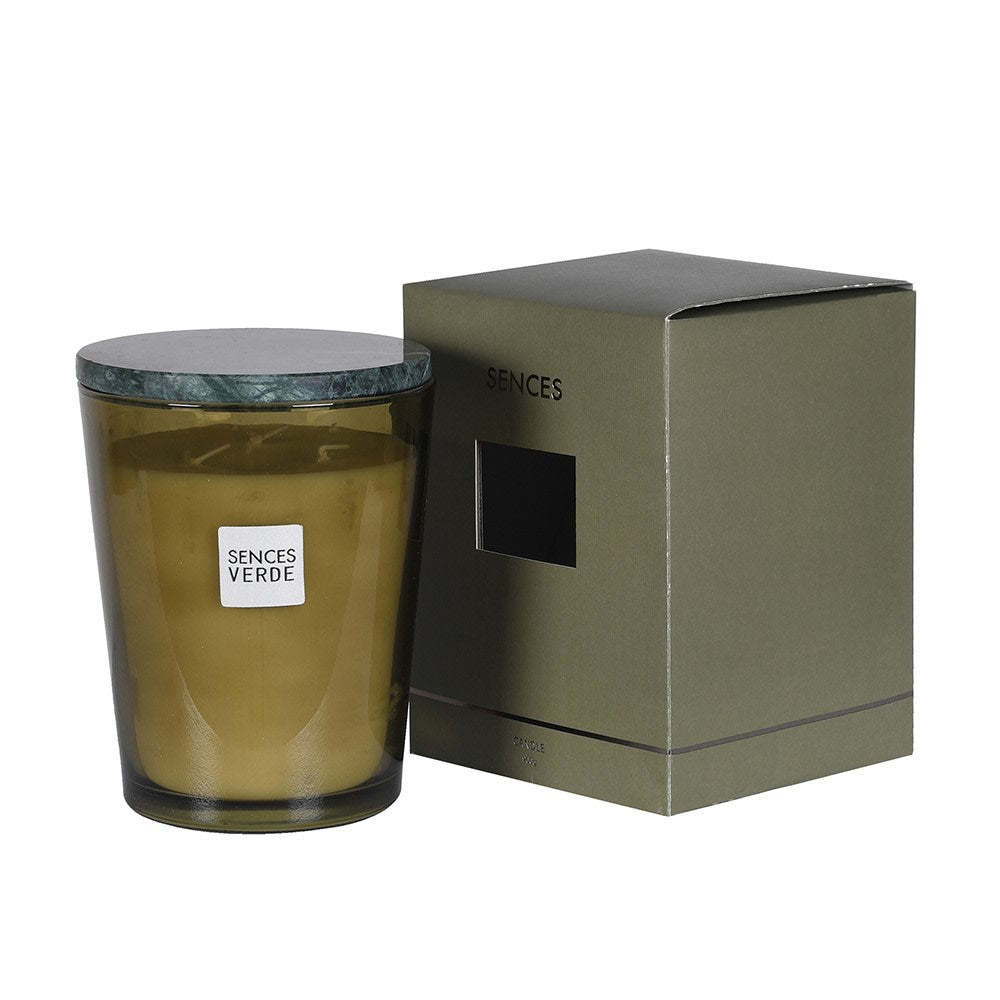 Verde Marble Top Candle