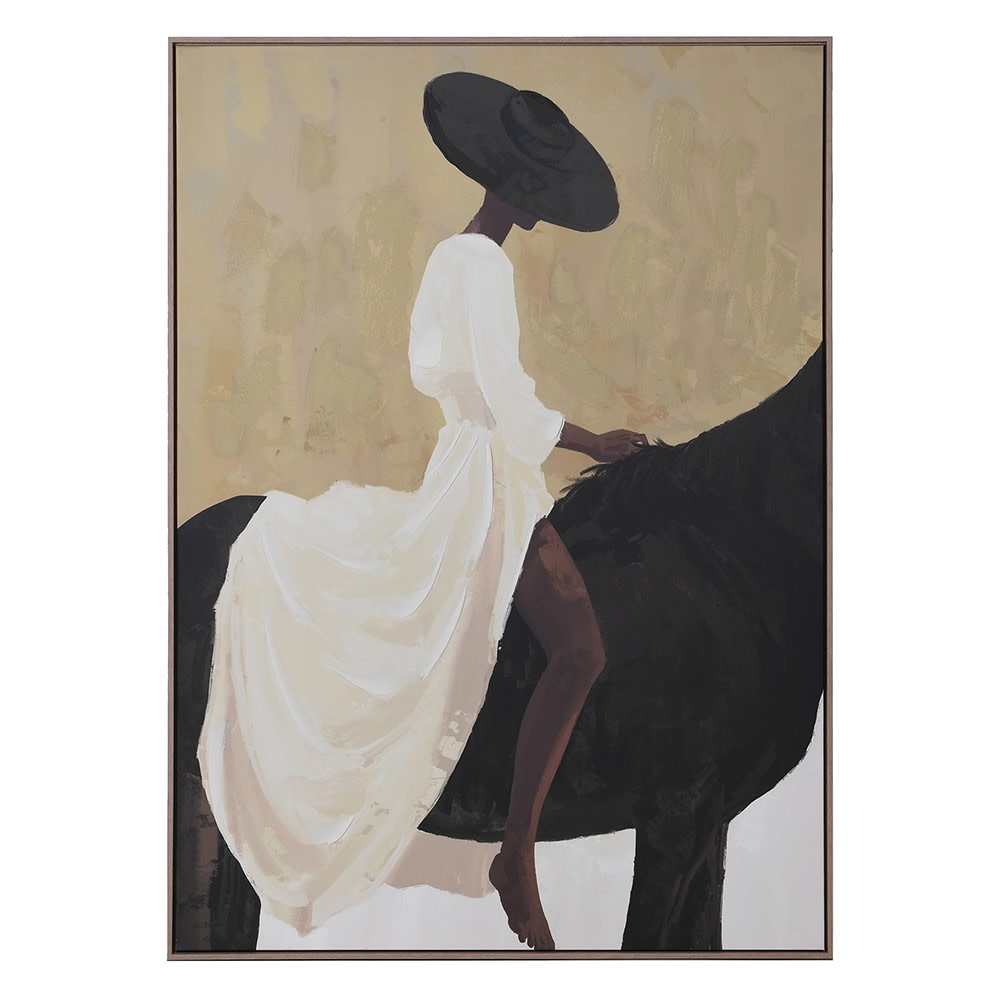 'The Vivian' Framed Canvas