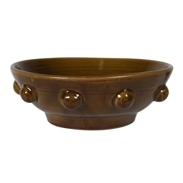 Mahogany Terracotta Bubble Bowl