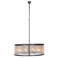 Black Iron Chandelier