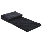 Superking Black Velvet Bedspread
