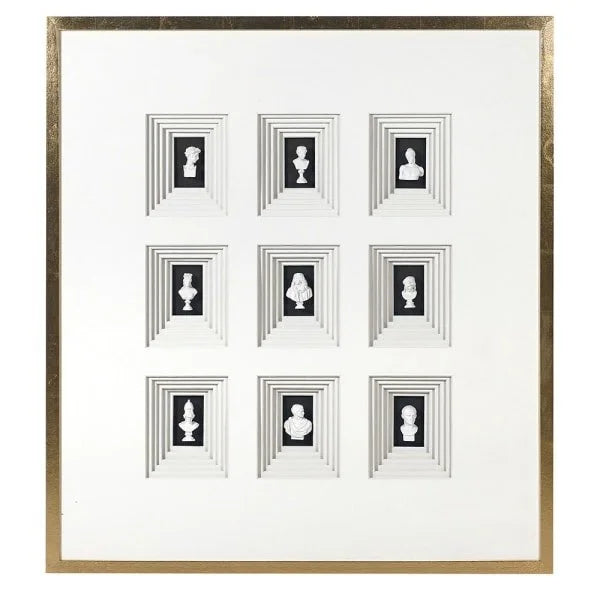 Miniature Bust Wall Art