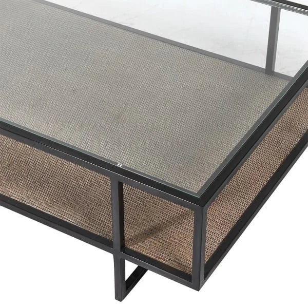 Glass Top Coffee Table