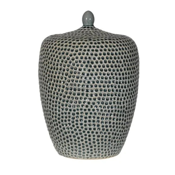 Khaki Dimple Jar