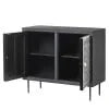 Black Rain 2 Door Sideboard