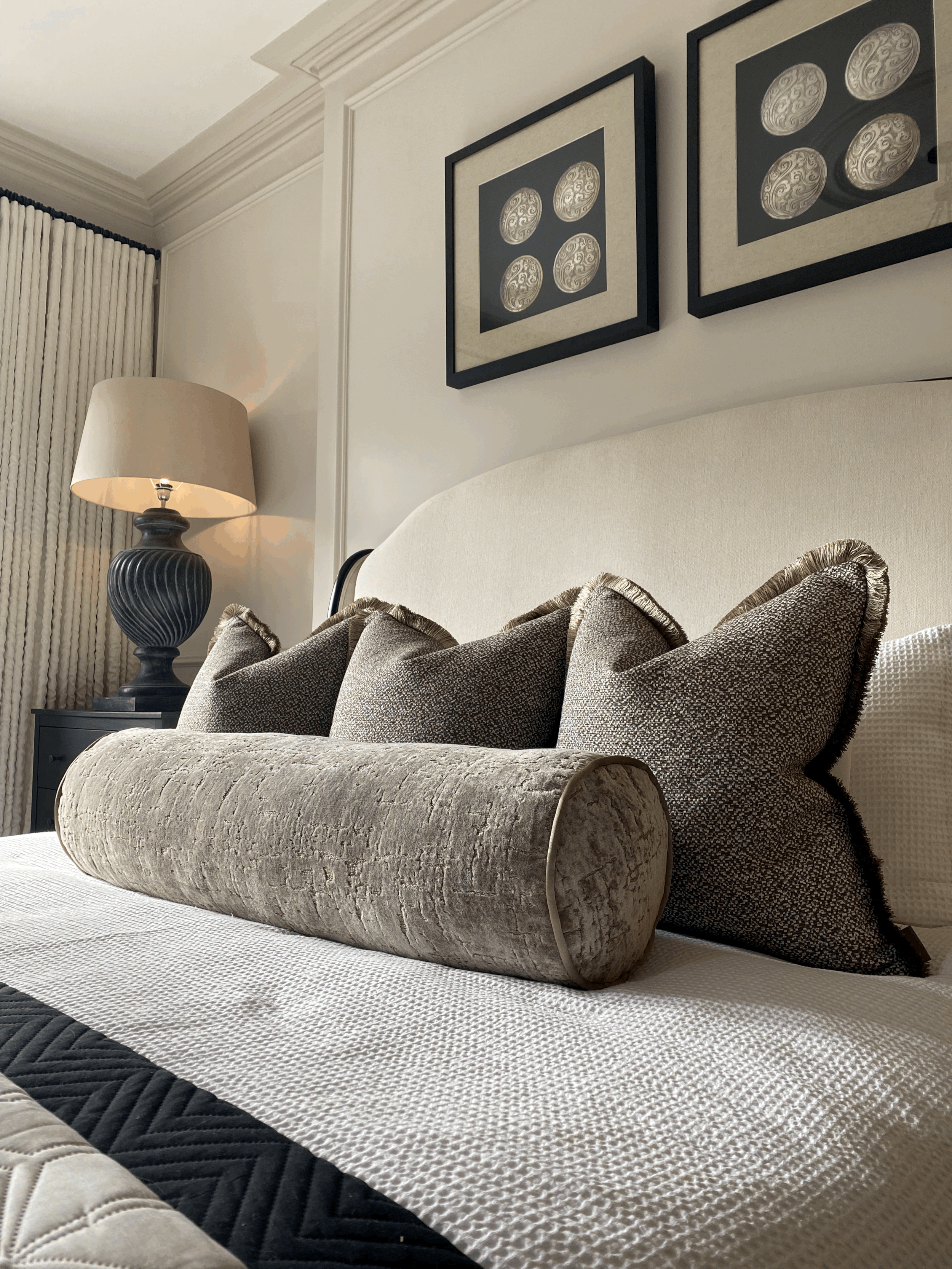 Arno Bronze Cushion