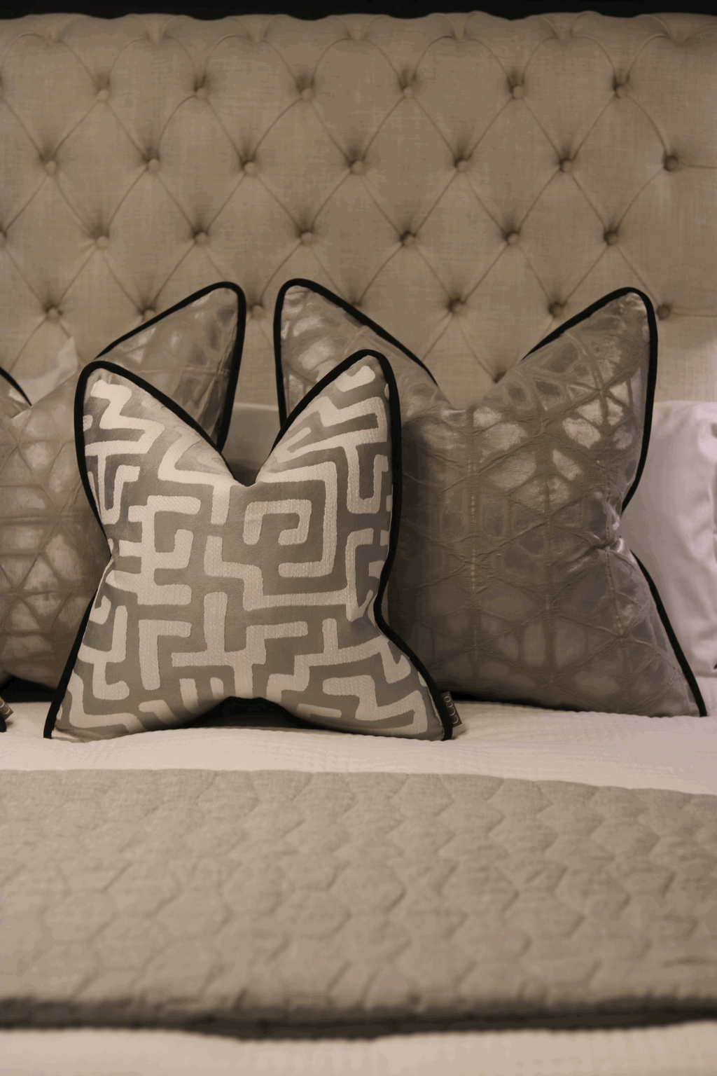 Limited Edition 'Kinamba Silver' Cushion