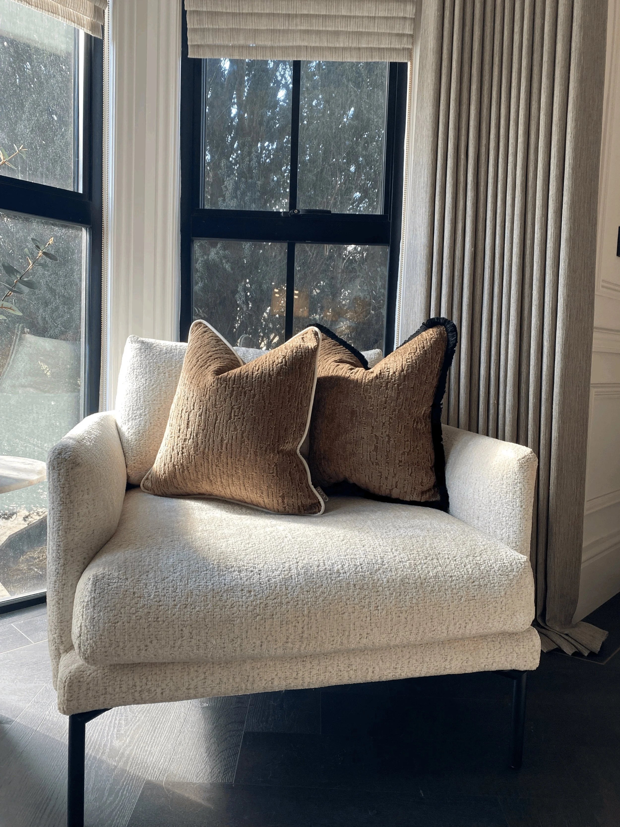 Andrew Martin 'Roma Bronze' Cushion