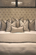 Limited Edition 'Kiri Silver' Bed Cushion Set