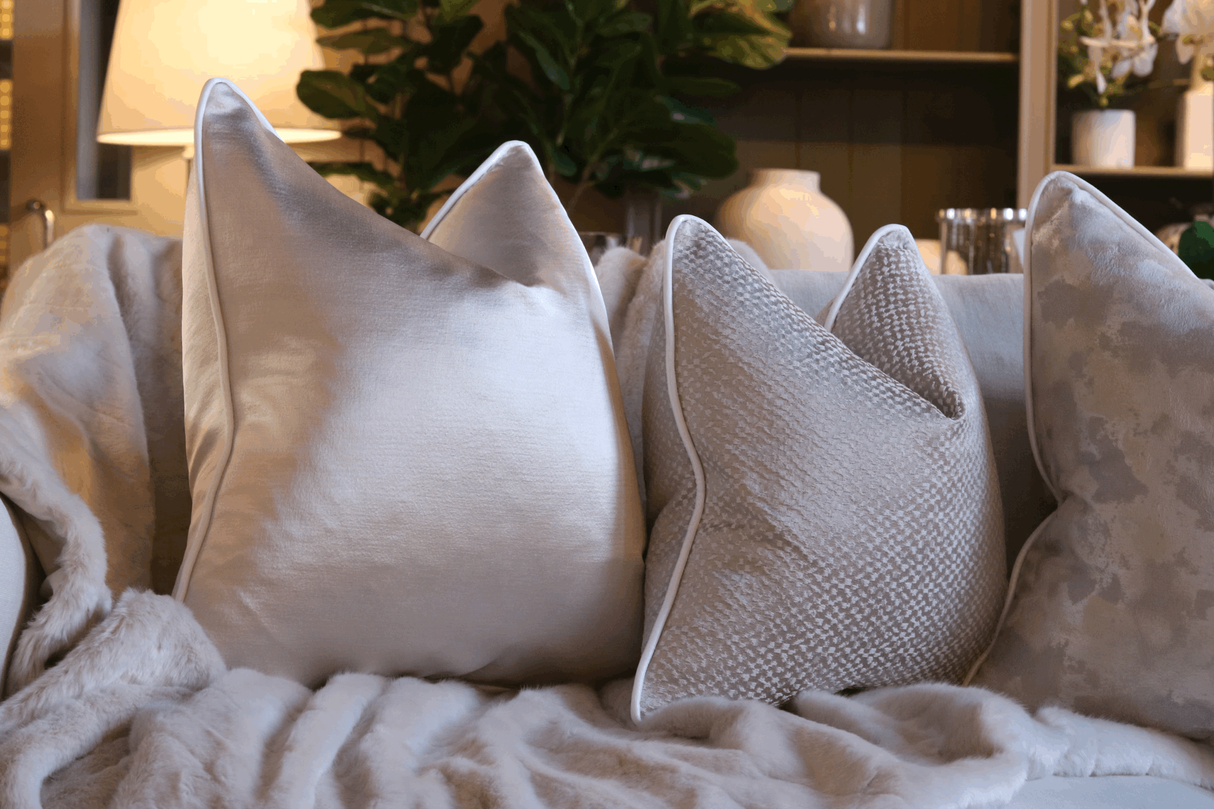 The Pearl Sofa Cushion Set