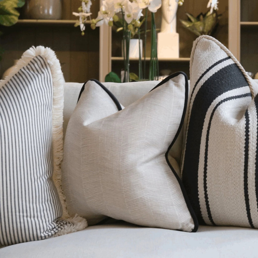 Andrew Martin 'Fasano Canvas' Cushion