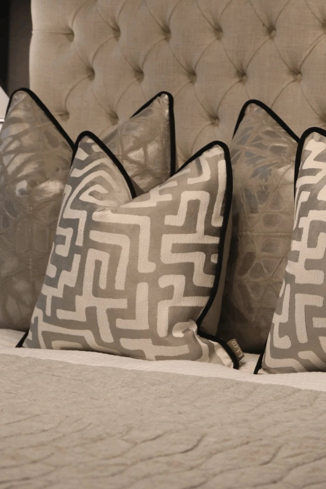 Limited Edition 'Kinamba Silver' Cushion