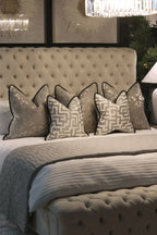 Limited Edition 'Kinamba Silver' Bed Cushion Set