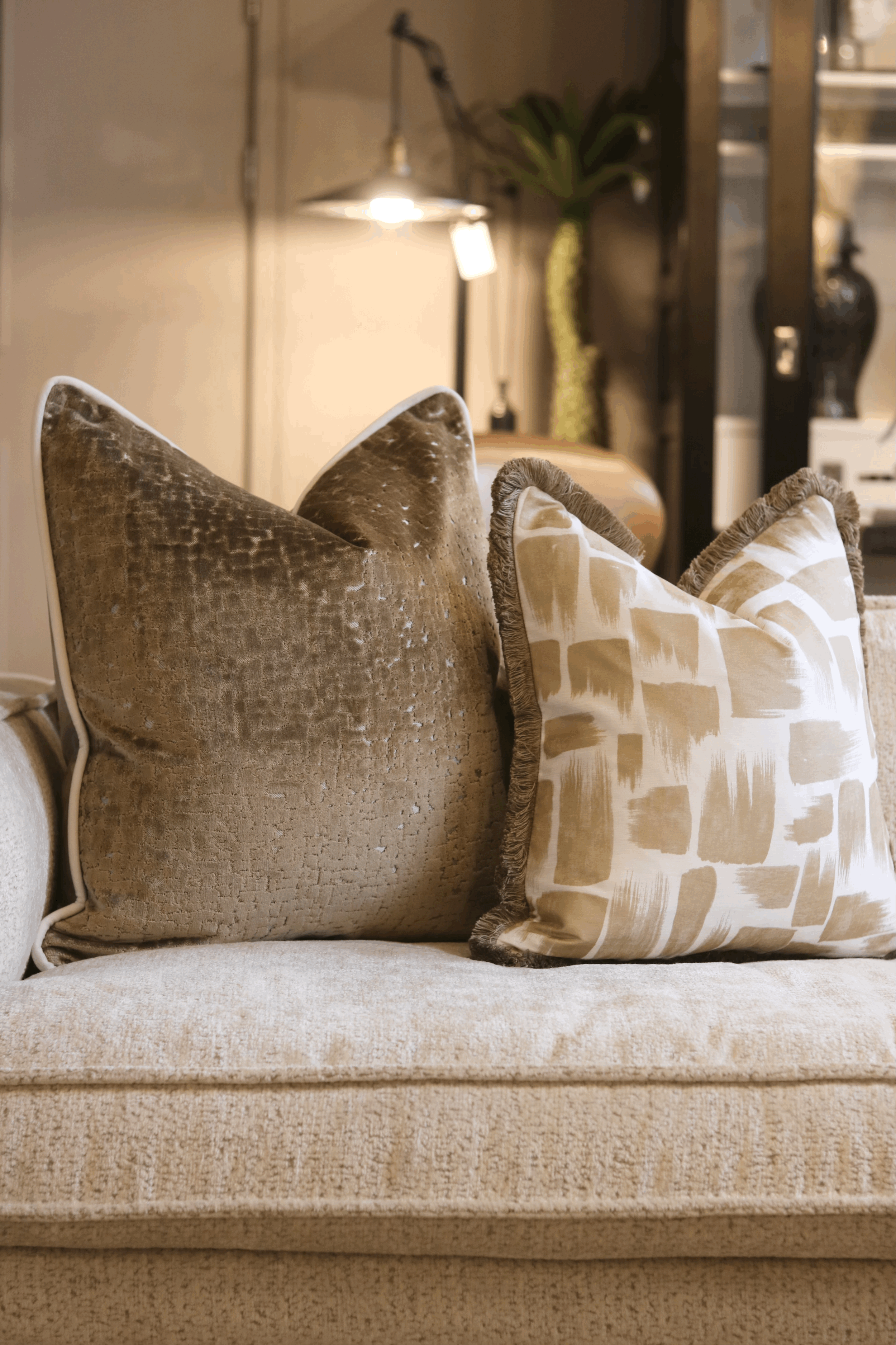 Limited Edition 'Gold Chance' Sofa Cushion Set