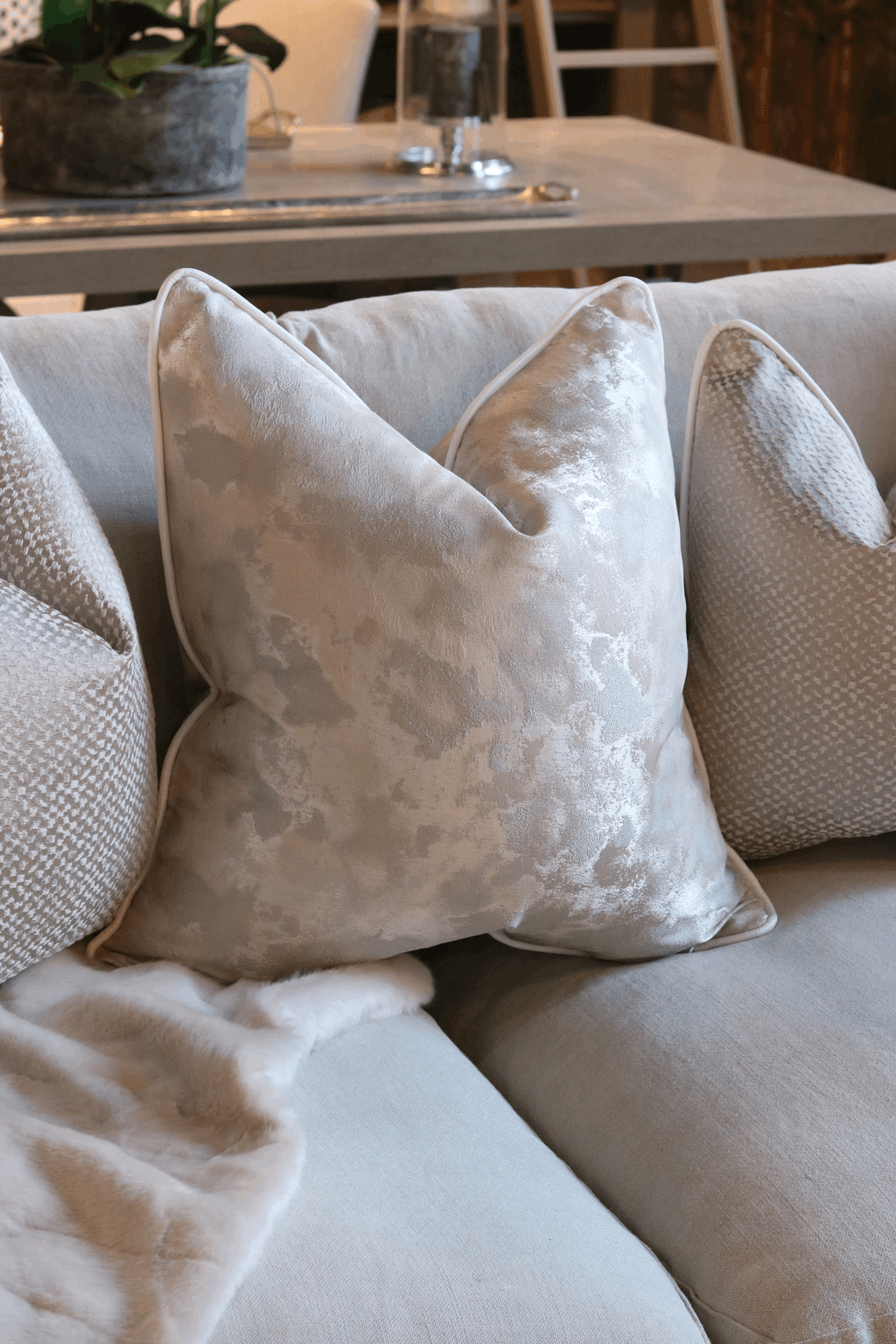 The Pearl Sofa Cushion Set